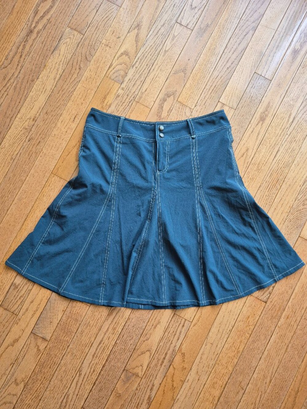Athleta Whatever Flare Skort 10T Blue